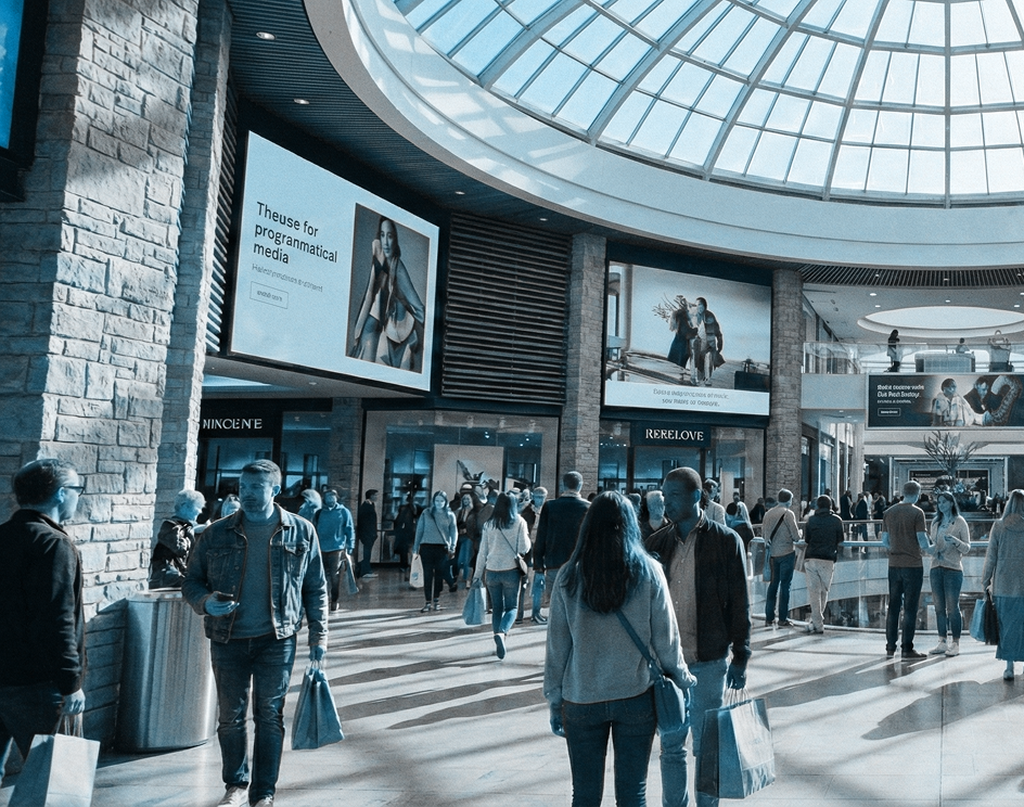 DOOH <br />
Digital  Out-of-Home